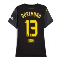 Fotballdrakt Dame Borussia Dortmund Pascal Gross #13 Bortedrakt 2024-25 Kortermet